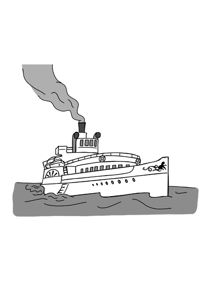 Mit Dampf und Schaufelrädern: Dampf-Schiffe auf dem Vierwaldstätter-See