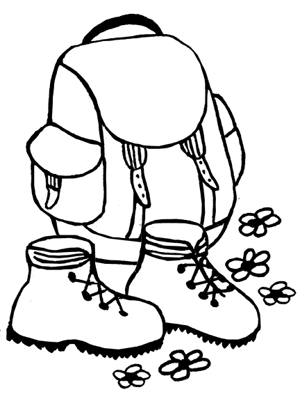 Wandern in 4 Jahres-Zeiten