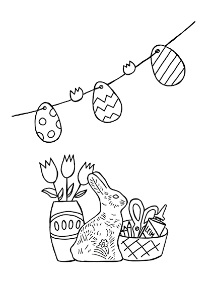 Sachen für Ostern gestalten